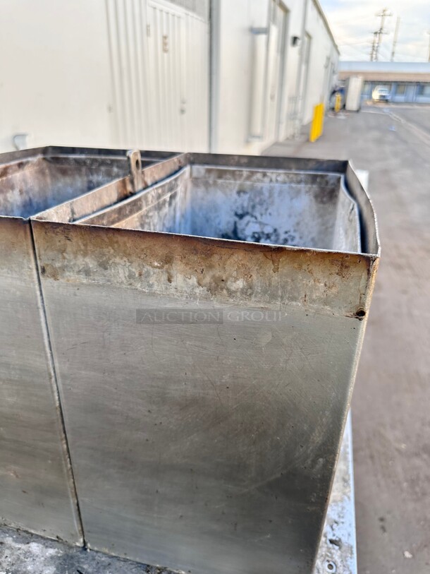 Charcoal Storage and Moving Stainless Steel Secure Box With Lock - Image 4 of 7