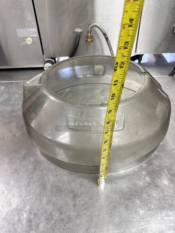 Hobart SPLASH-LEX060 Classic / Legacy Lexan Splash Cover for 60 Qt. Bowls - Image 7 of 8