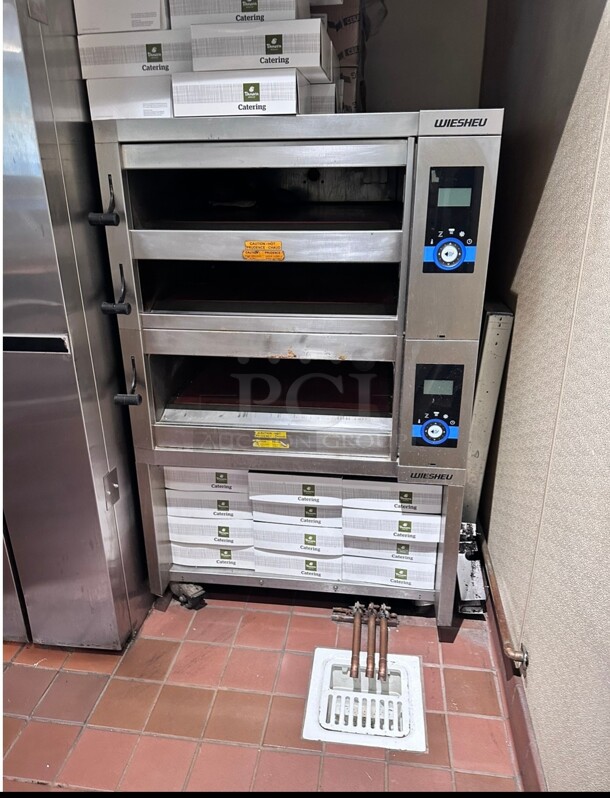 Late Model Bizerba EBO-68 European Triple Deck Pizza Oven, 220v/3ph Working - Image 1 of 8