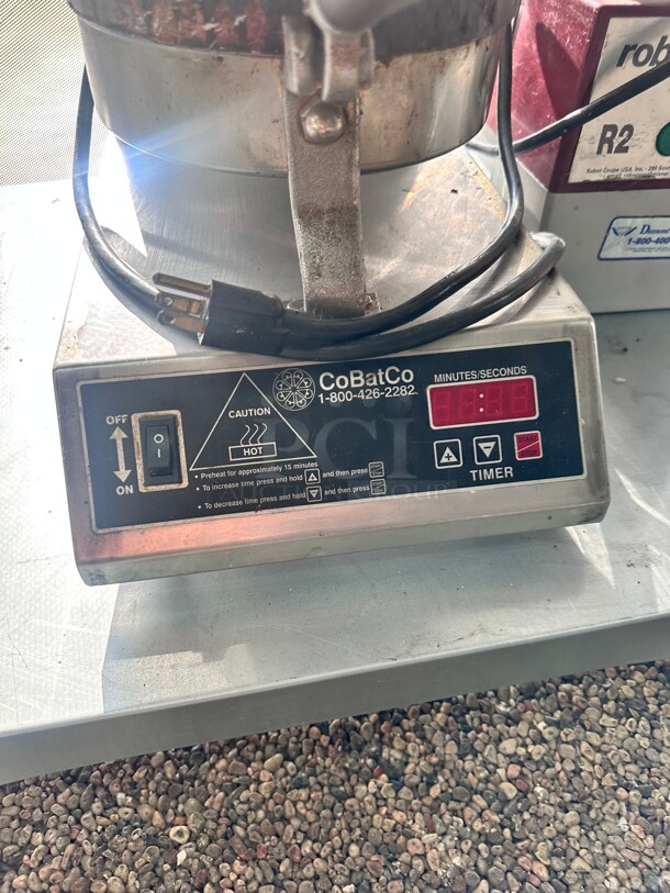 Cobatco MD10SSE-L Waffle Cone Maker 115 Volt Tested and Working! - Image 6 of 7