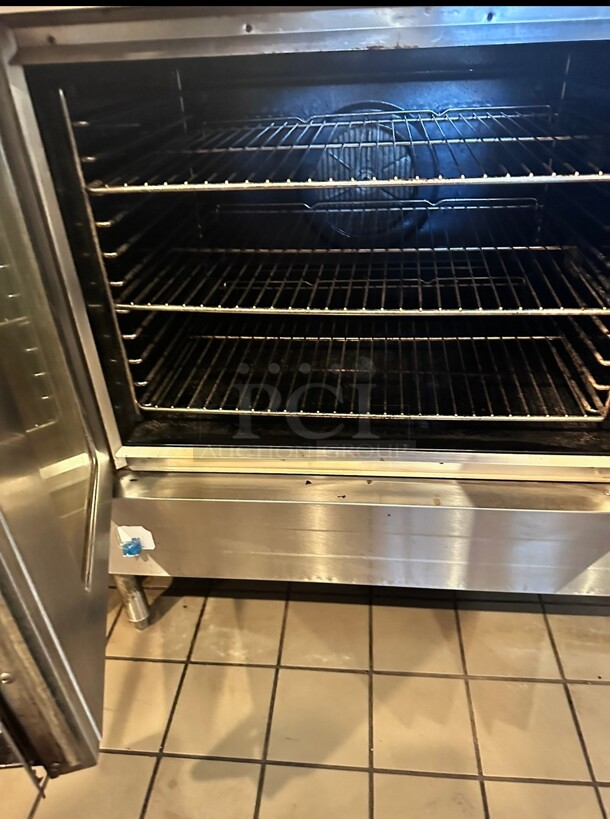 Late Model Blodgett ZEPH-100-G DBL Zephaire Double Full Size Liquid Natural Gas Convection Oven - 100,000 BTU Working - Image 6 of 9