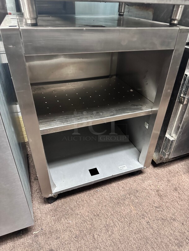 Commercial Stainless Steel Work Table With Shelve and Castes NSF - Image 2 of 7