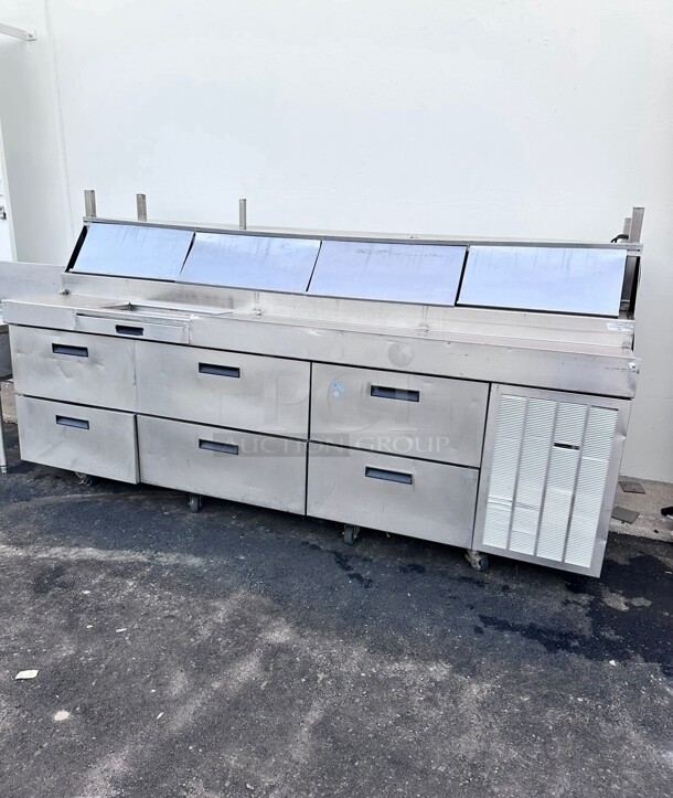 Defiled F18RC114 104" Pizza Table 115 Volt Working - Image 5 of 8