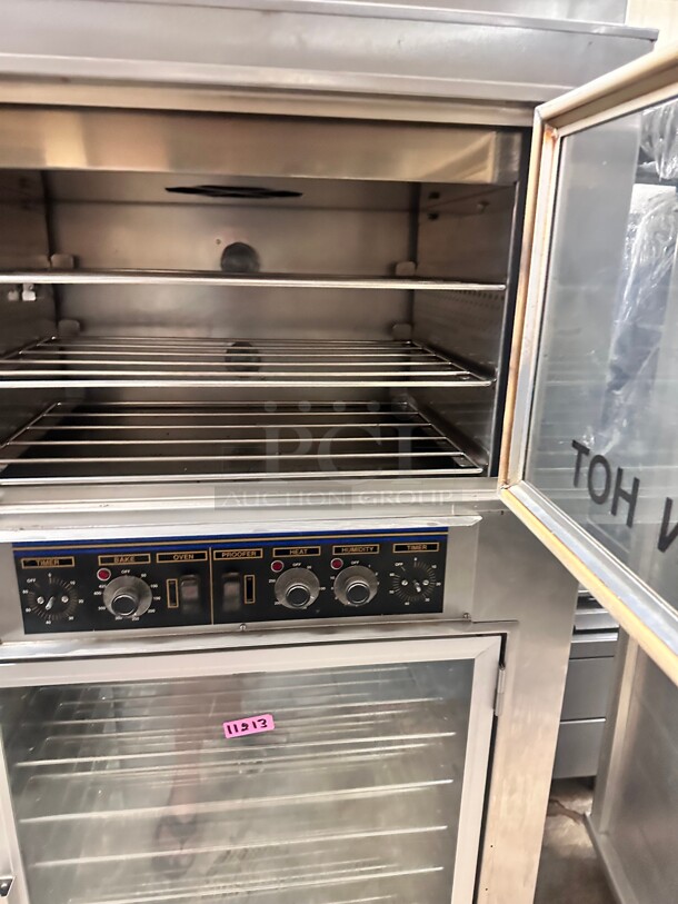 NU-VU Sub-123 Electric Proofer Oven with Heat and Humidity, 208v/3ph Working - Image 6 of 10