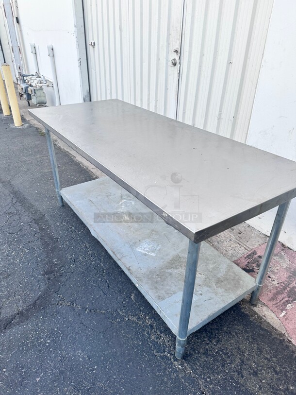 Commercial 60 inch Stainless Steel Work Table With Under Shelve NSF - Image 5 of 7