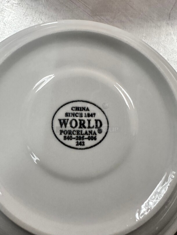 World Porcelain 6"Round Plates - Image 4 of 4