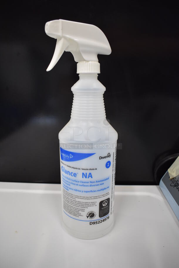 2 Boxes of 12 BRAND NEW Glance Clear Poly Spray Bottles. 2 Times Your Bid! - Image 1 of 7