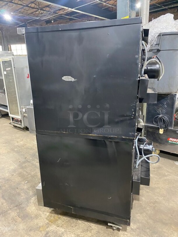 Garland Commercial Gas Powered Double Deck Convection Oven! Metal Oven Racks! All Stainless Steel! 2x Your Bid Makes One Unit! - Image 2 of 9
