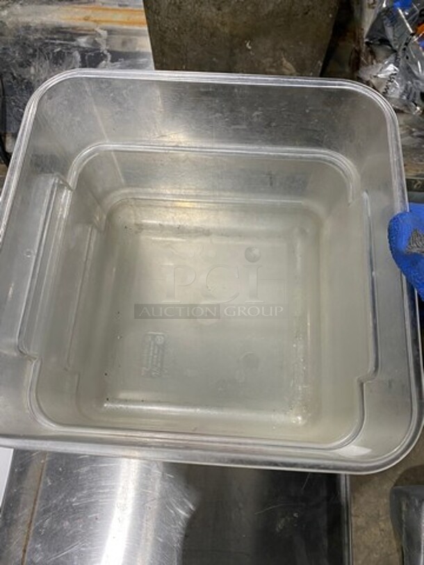 Cambro 12Qt Clear Poly Food Containers! 5x Your Bid! - Image 3 of 7
