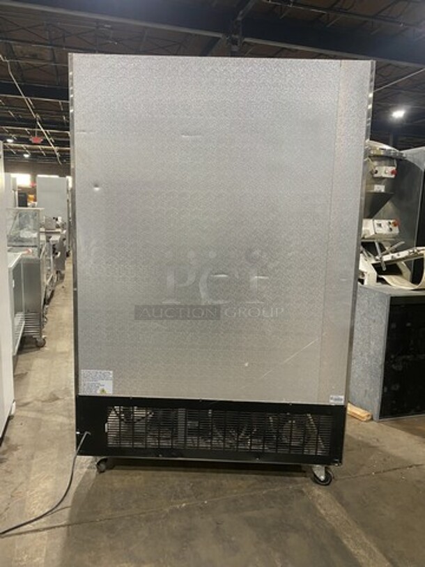 Nice! Avantco 2 Door Stainless Steel Reach In Freezer! With Poly Coated Racks! Model 178SS2FHC Serial 6715170419010312! 115V1 Phase! Working When Removed! On Casters! - Image 3 of 9
