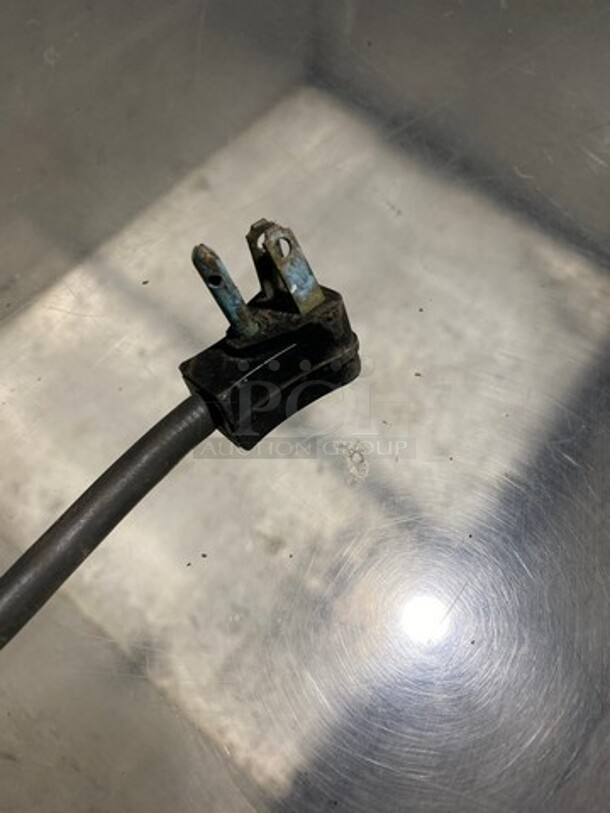 Power Commercial 2 Sliding Door Reach Down Cooler! All Stainless Steel! Model: 1711 SN: 740321 115V 60HZ 1 Phase - Image 7 of 7