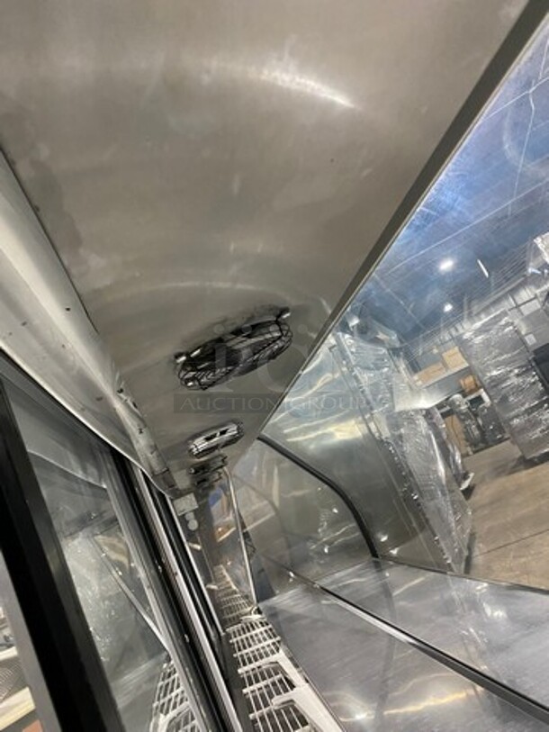 NICE! Custom Cool Commercial Refrigerated Bakery/ Deli Display Case Merchandiser! With Curved Front Glass! With Rear Access Doors! Stainless Steel Body! Model: CGD10SC SN: K0607803 115V 60HZ 1 Phase - Image 6 of 10