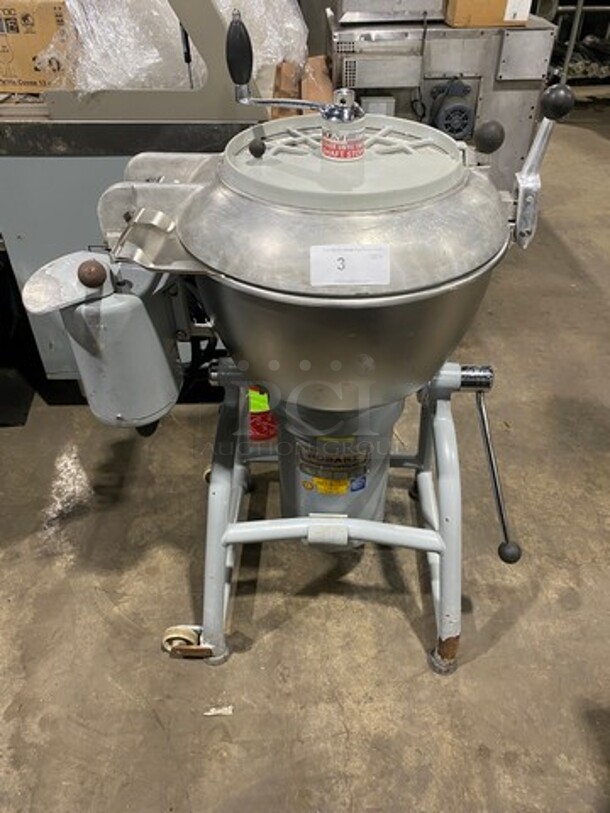 Hobart Commercial Floor Style Vertical Cutter Mixer! Model VCM40 Serial 2734683! 208V 3Phase!