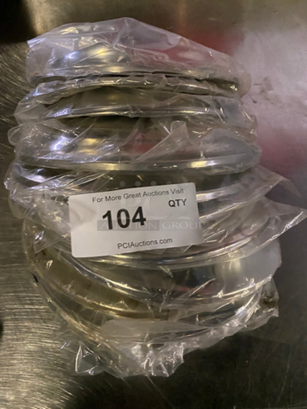 NEW! Stainless Steel Cooking Covers! 10 X Your Bid!  - Image 1 of 4