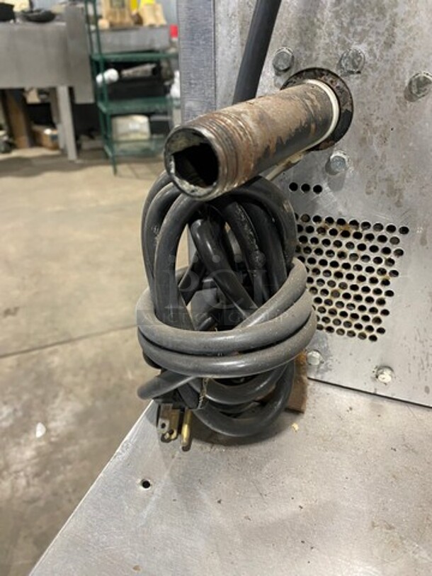 Vulcan Commercial Natural Gas Powered Double Deck Convection Oven! With View Through Door! Metal Oven Racks! All Stainless Steel! On Casters! 2x Your Bid Makes One Unit! Model: VC4GD10 SN: 481561138 - Image 11 of 11