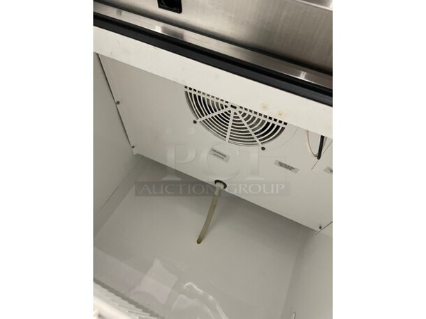 True Commercial Single Door Reach In Refrigerator! With Poly Coated Racks! All Stainless Steel! On Casters! Model: T23 SN: 5371594! 115V 60HZ 1 Phase!
 - Image 6 of 9