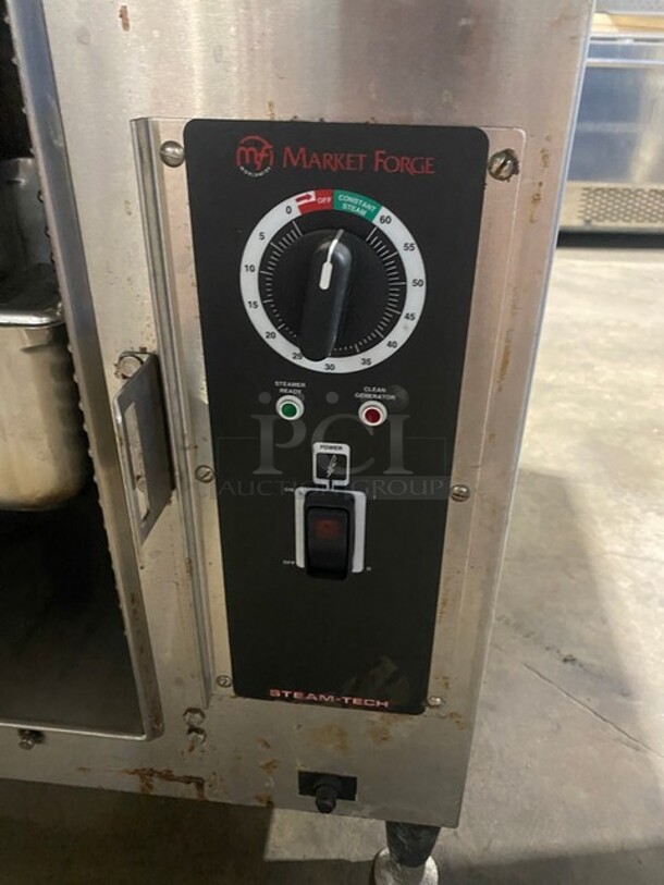 Market Forge Stainless Steel Commercial Countertop Electric Powered Single Deck Steam Cabinet! MODEL ST6E 208V 3 Phase - Image 7 of 11