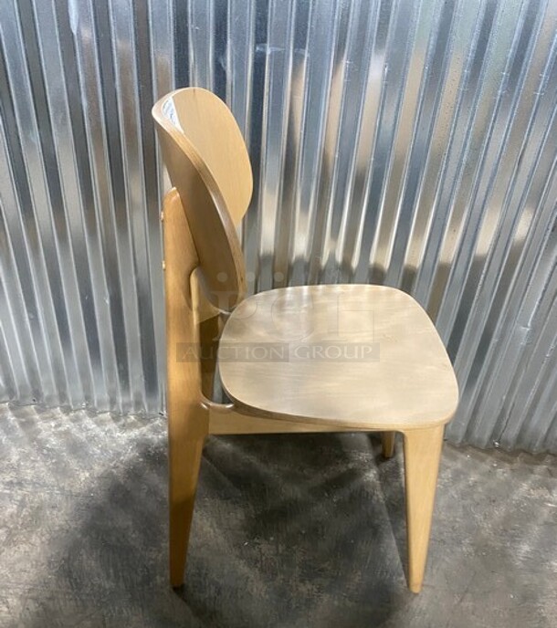 NEW! Stackable Ins Wind Backrest Restaurant Chair! 2x Your Bid! - Image 4 of 6