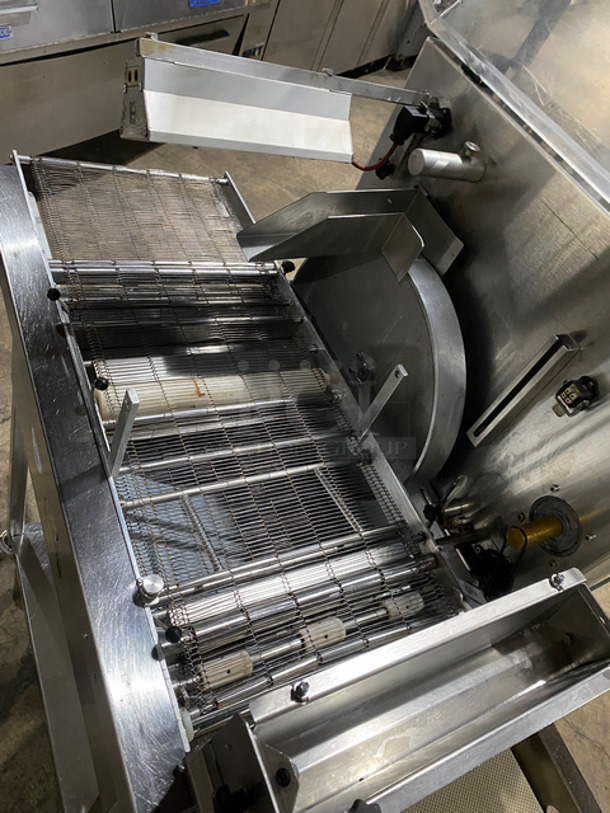 Nielsen Commercial Pass-Through Chocolate Glazing Machine! Stainless Steel Body! On Casters! - Image 5 of 10