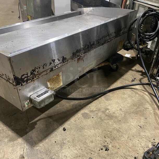 Star Max Commercial Countertop Electric Powered Flat Top Griddle! With Back And Side Splashes! All Stainless Steel! - Image 3 of 9