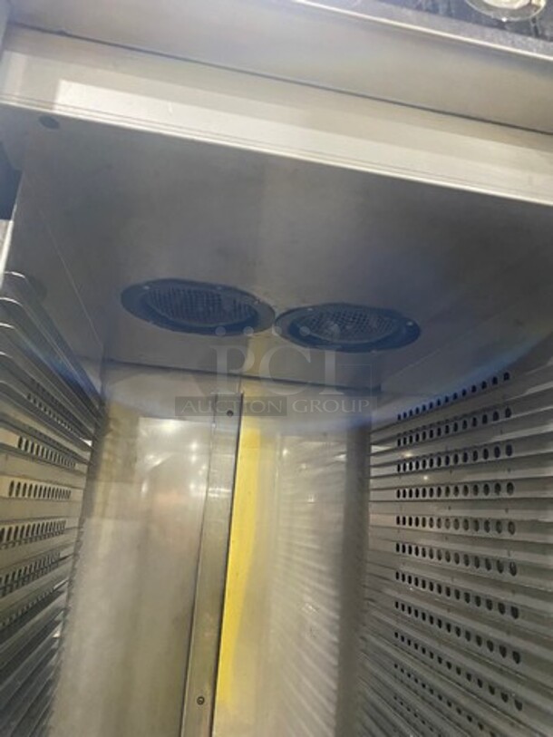 Carter Hoffmann Commercial Food Warming/Proofing Cabinet! Holds Full Size Trays! All Stainless Steel! On Casters! Model: PH1825NY SN: 355352 120V - Image 6 of 8