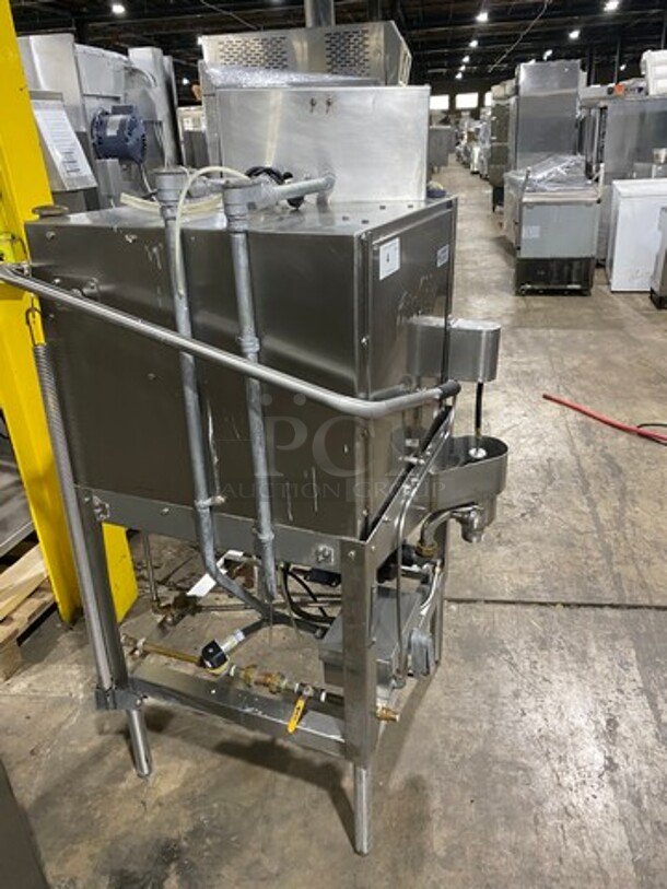 Auto Chlor Commercial Heavy-Duty Pass-Through Dish Washer! All Stainless Steel! On Legs! Model: A5L! Working When Removed! - Image 2 of 8