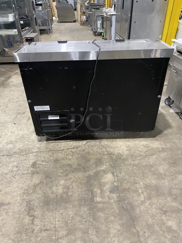 Fogel Two Top Sliding Door Beer Bottle Cooler! MODEL: BC-50DBST SN:203100019 115V 1 PH!  - Image 2 of 7