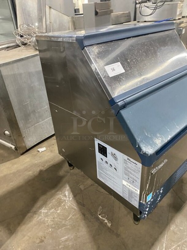Blue Air Commercial Undercounter Ice Maker Machine! All Stainless Steel! On Legs! Model: BLUI250A SN: 25V1V01NB00013 120V 60HZ 1 Phase - Image 2 of 7