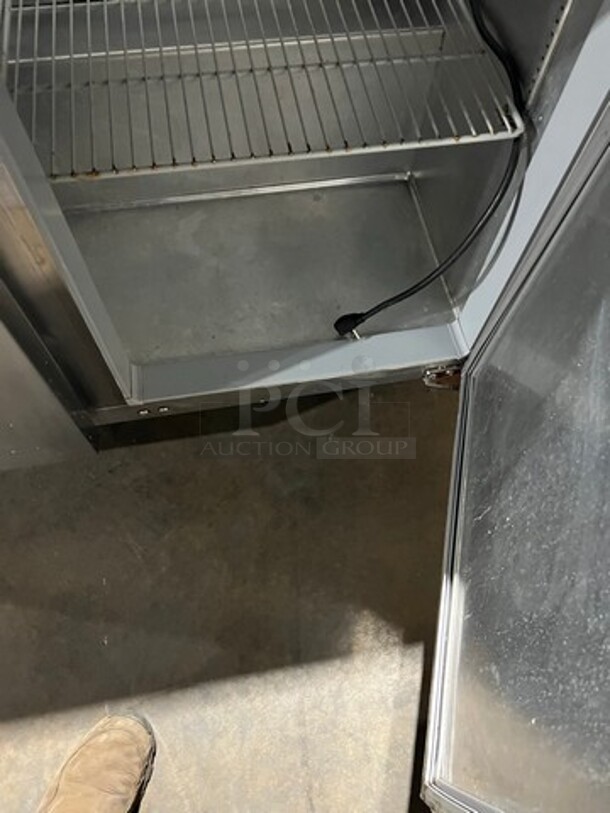 Continental Commercial Refrigerated Sandwich Prep Table! With Commercial Cutting Board! With 2 Door Underneath Storage Space! All Stainless Steel! - Image 6 of 9