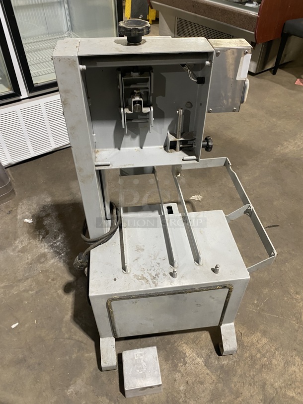 Skyfood Commercial Countertop Bone/ Meat Saw! All Stainless Steel! MODEL: MSKE SN:365572000159! Electric Powered!  - Image 4 of 9