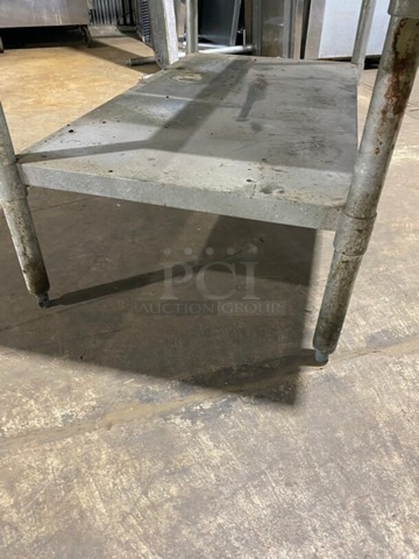 Aero Solid Stainless Steel Work Top/ Prep Table! With Storage Space Underneath! On Legs! - Image 6 of 7