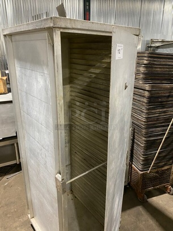 Commercial Single Door Enclosed Pan Rack! Solid Stainless Steel! On Casters! - Image 6 of 7