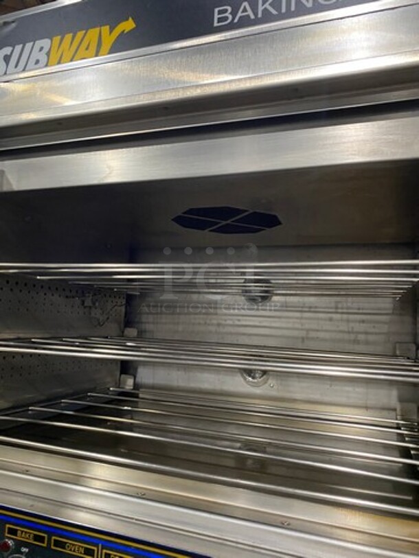 Nuvu Commercial Baking Center Oven Proofer Combo! With Metal Oven Racks! Stainless Steel! On Casters! Model: SUB123 SN: 00294610100300010001 120/208V 60HZ 1/3 Phase - Image 6 of 10