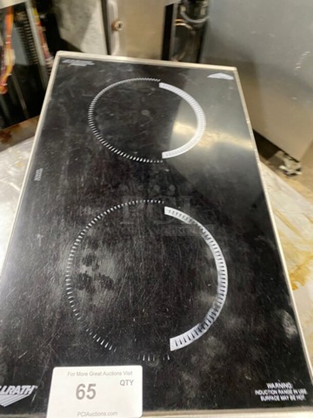 Vollrath Commercial Countertop Electric Powered 2 Burner Induction Range! Model: 69507 SN: K06701284431001 208/240V - Image 5 of 9