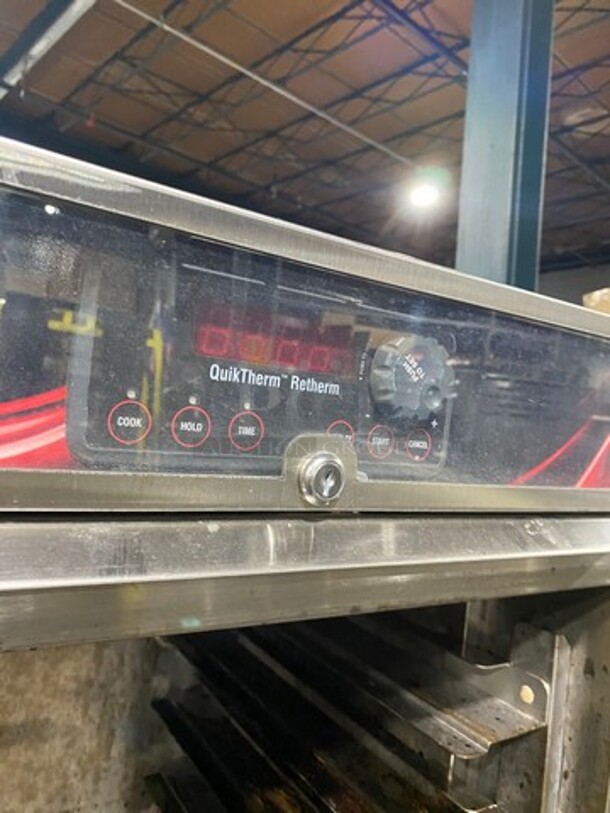 Cres Cor Commercial Electric Powered Split Door Roast-N-Hold Oven! All Stainless Steel! On Casters! Model: RO151FUA12DE4803Z SN: JBIJ0005151622 480V 60HZ 3 Phase - Image 7 of 9