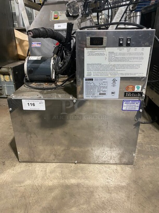 Perlick Commercial Air-Cooled Stainless Steel Draft Beer System Power Pak! Model: 4410 SN: 736582 115V 60HZ 1 Phase - Image 1 of 9