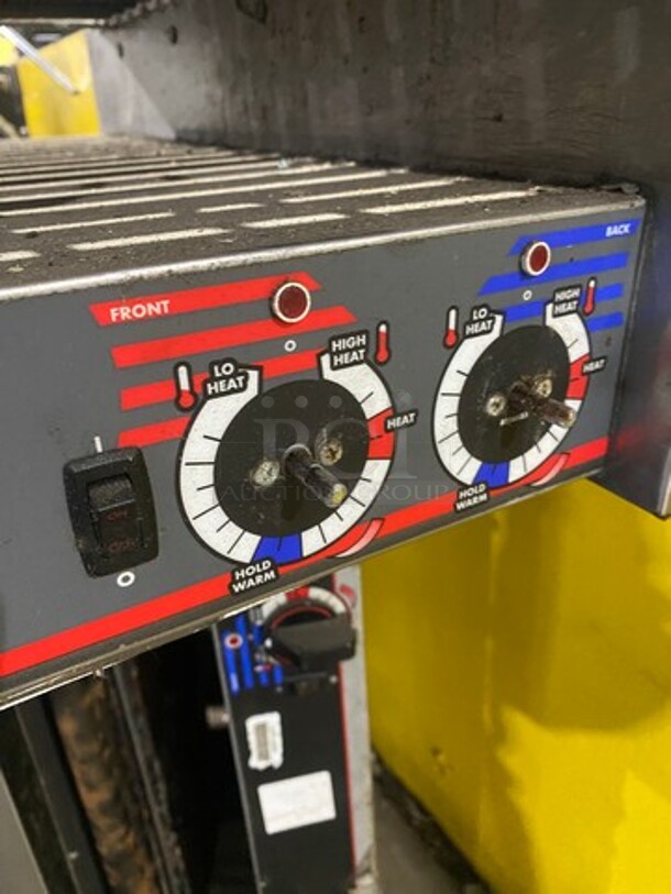 APW Wyott Commercial Countertop Hot Dog Roller Grill! All Stainless Steel! Model: HRS755T SN: 817961705208 208/240V 60HZ 1 Phase - Image 6 of 8