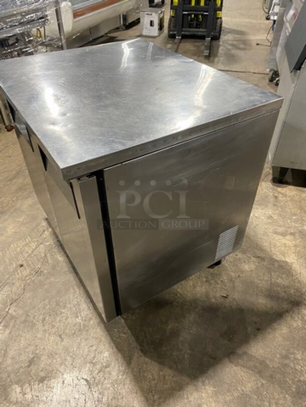 True Commercial 2 Door Lowboy/Worktop Cooler! With poly Coated Racks! All Stainless Steel! On Casters! Model: TUC36 SN: 13508645 115V 60HZ 1 Phase - Image 2 of 7