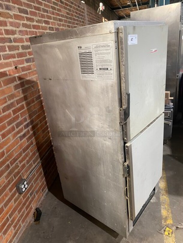 Metro Commercial Split Door Heated Holding Cabinet! Stainless Steel! On Casters! Model: C199 120V - Image 2 of 9