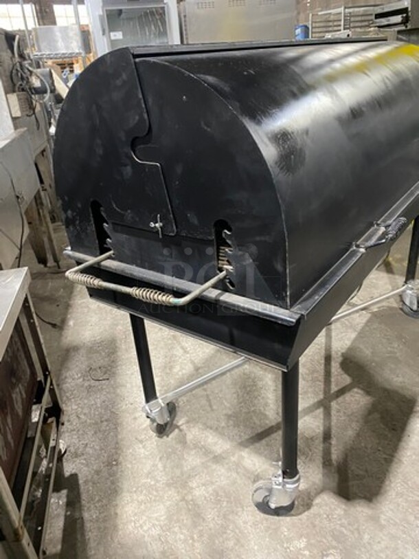 WOW! Belson Porta Grill LP Powered BBQ Grill! On Casters! Working When Removed! Model: PG2460II SN: 4459 - Image 3 of 9
