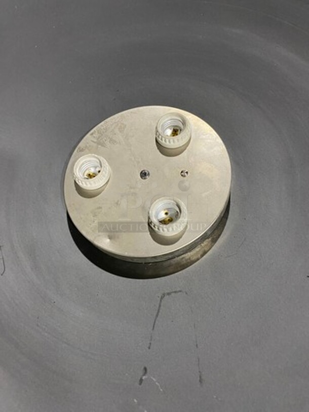 ALL ONE MONEY! Large Ceiling Mount Dome Shade! - Image 3 of 5