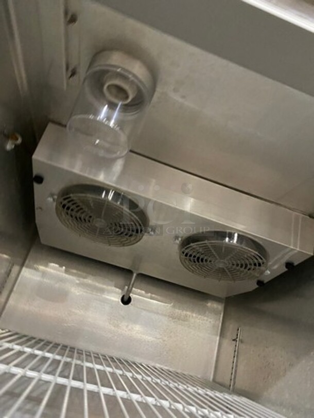 Continental Commercial Single Door Reach In Freezer! All Stainless Steel! On Casters! Model: 1FE SN: 14878381 115V 60HZ 1 Phase - Image 6 of 9