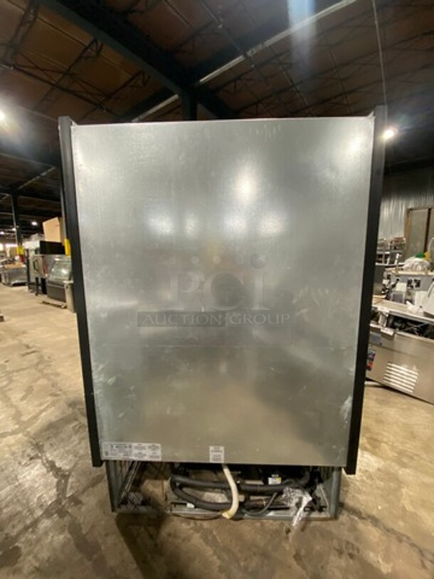 Kool It Commercial Refrigerated Open Grab-N-Go Case Merchandiser! With View Through Sides! With Front Cover! All Stainless Steel! Model: KGHOF50S SN: 1419009 120V 60HZ 1 Phase - Image 4 of 9