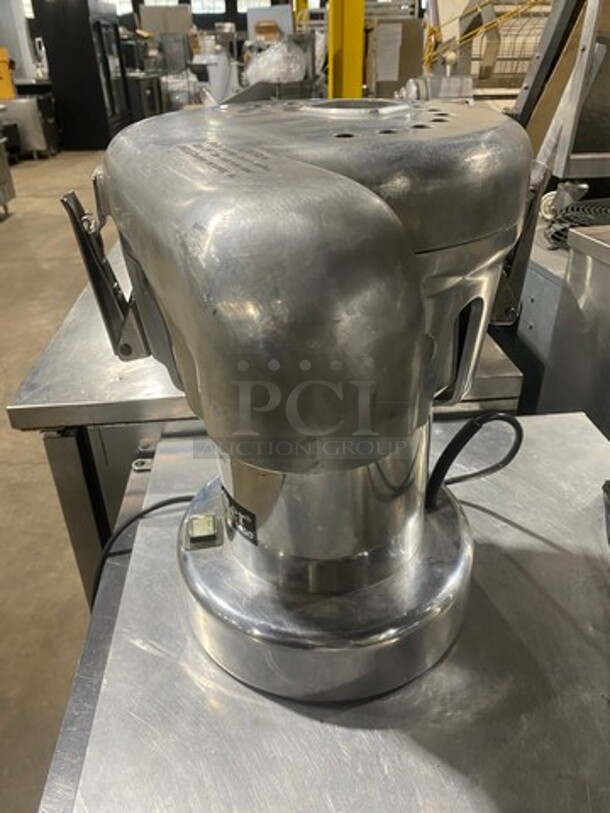 Nutrifaster Commercial Countertop Juicer Extractor! Solid Stainless Steel! Model: N450 SN: 459122012 110V - Image 3 of 9