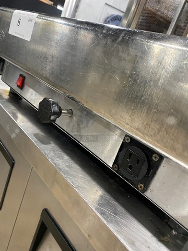 2014 Visvardis Commercial Countertop LP/ Natural Gas Powered Gyro Machine! All Stainless Steel! Model: DG12V SN: 0377 - Image 9 of 11