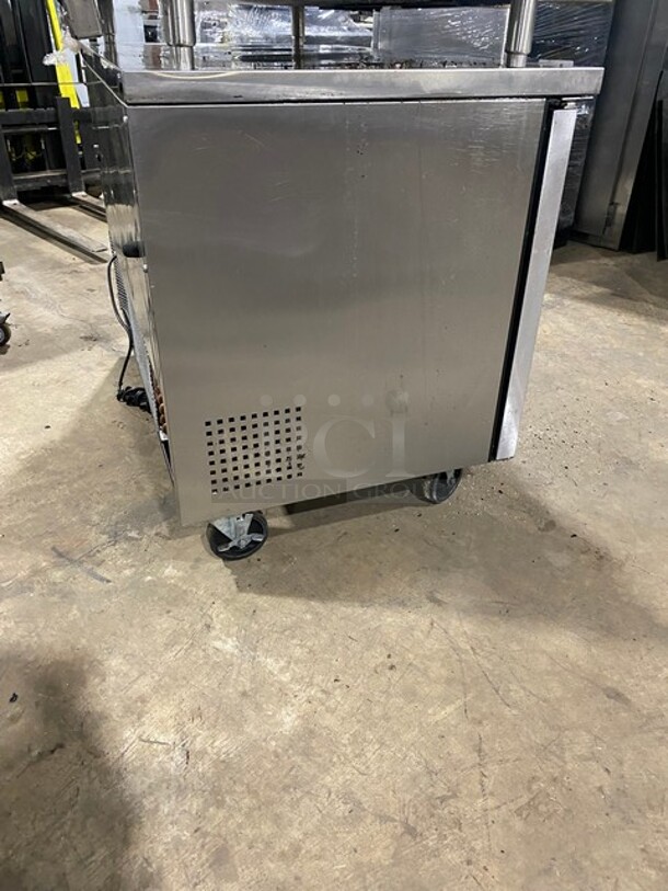 True Commercial 2 Door Lowboy/Worktop Cooler! All Stainless Steel! With Poly Coated Racks! On Casters! 115V 1 Phase! Model: TUC-48! - Image 2 of 8