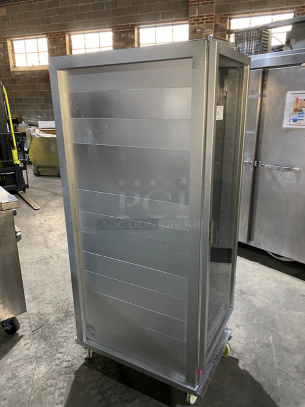 NICE! Prepline Commercial Heated Warming Holding Cabinet! With Single View Through Door! All Stainless Steel! On Casters! Model: MPN1836 110/120V 60HZ 1 Phase - Image 2 of 8