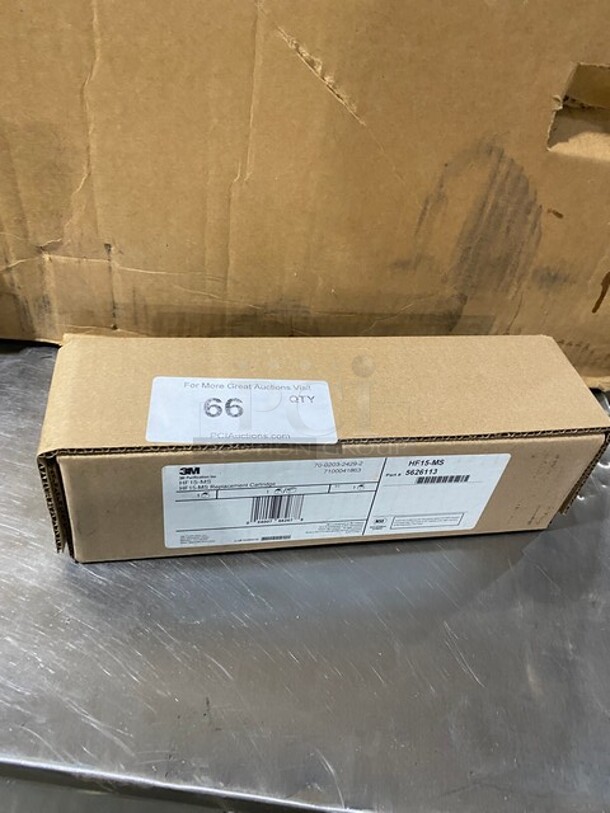 IN THE BOX! 3M Replacement Cartridge for BREW115-MS Coffee Machine Water Filtration System! Model HF15MS Serial 054007982678! - Image 1 of 3