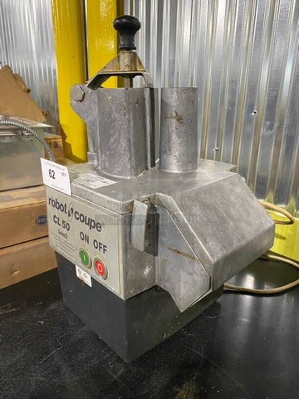 Robot Coupe Commercial Countertop Food Processor/Chopper Machine! All Stainless Steel! Model: CL50 SN: 3150137303X04 120V 60HZ 1 Phase - Image 2 of 10