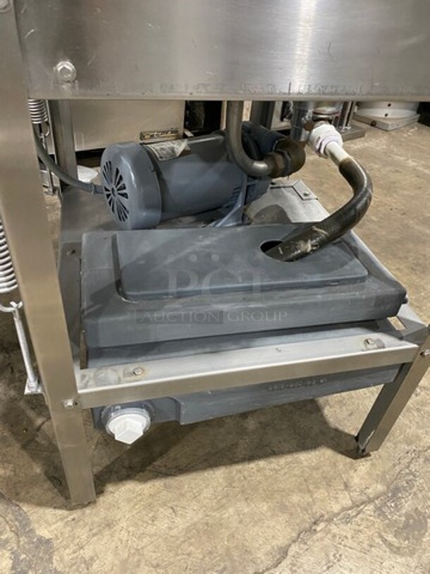 Ecolab Commercial Pass-Through Dishwasher Machine! All Stainless Steel! On Legs! - Image 8 of 8